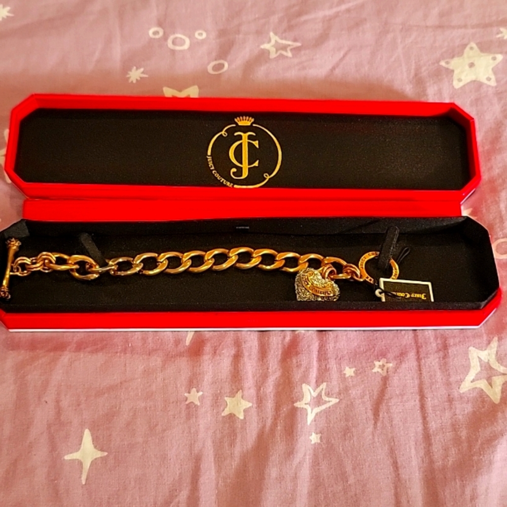 Juicy Couture Rose Gold Bracelet NIB!